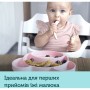 Тарілка дитяча Canpol babies Ведмедик на присосці Бірюзова (51/401_tur)