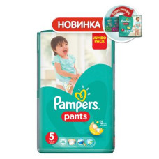 Підгузок Pampers трусики Pants Junior Розмір 5 (12-17 кг), 48 шт (4015400672906)
