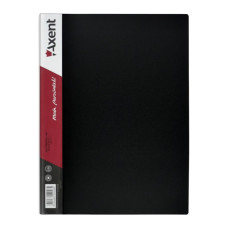 Папка з файлами Axent 60 sheet protectors, black (1060-01-А)