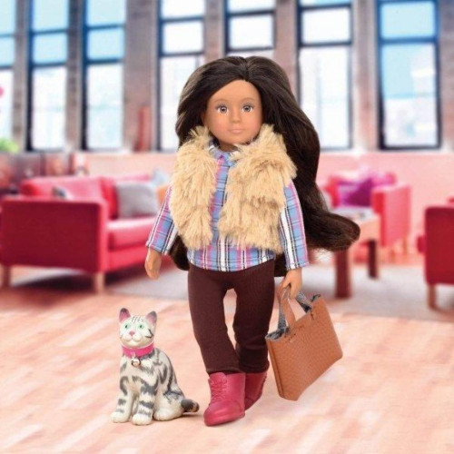 Лялька Lori Мария и кошка Мока 15 см (LO31060Z)