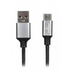 Дата кабель USB 2.0 AM to Type-C 1.0m Cablexpert (CCPB-C-USB-09BK)