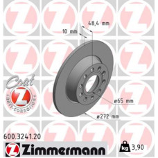 Гальмівний диск ZIMMERMANN 600.3241.20