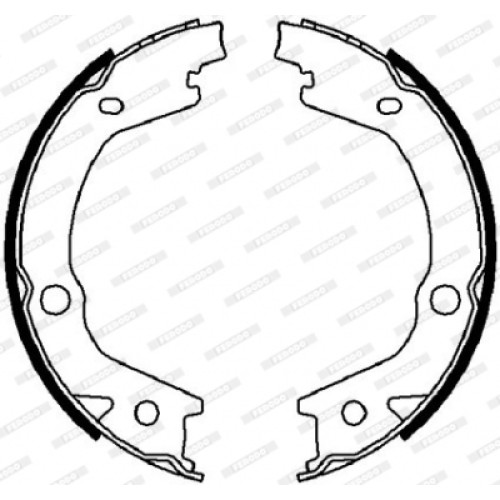 Гальмівні колодки FERODO FSB4021
