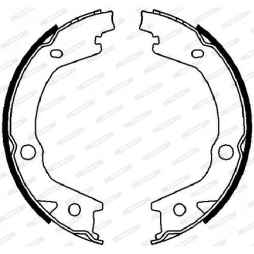 Гальмівні колодки FERODO FSB4021