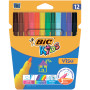 Фломастери Bic Kids Visa 880 12 кольорів (bc888695)