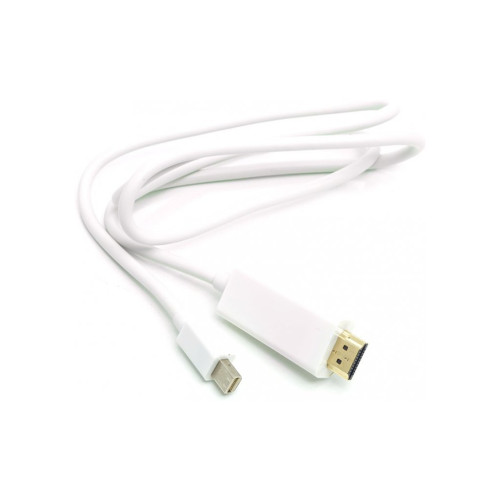 Кабель мультимедійний miniDisplayPort (M) to HDMI (M) 1.0m PowerPlant (CA912131)