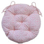 Подушка на стілець Прованс кругла Bella Рожевий вітраж D-40 (4823093417038)