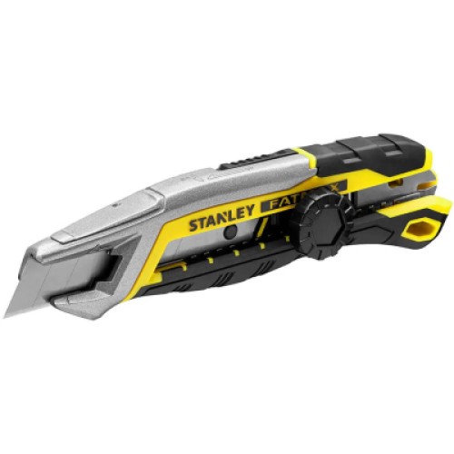 Ніж монтажний Stanley FatMax Integrated Snap Knife, сегментне лезо 18мм, L=165мм. (FMHT10592-0)