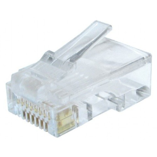 Конектор RJ45 cat.6 UTP 8P8C * 100 (позолоч. конт.) Cablexpert (LC-8P8C-002/100)