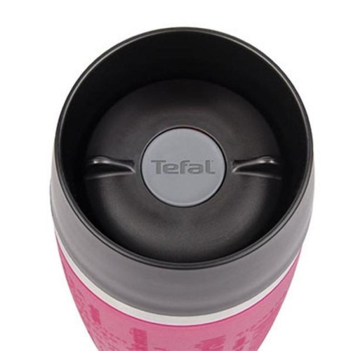 Термокружка Tefal TRAVEL MUG 0.36L raspb/silver (K3087114)