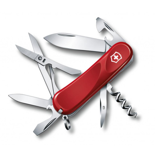 Ніж Victorinox Delemont, "Evolution 14", 85 мм, красный (2.3903.E)