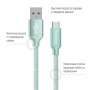 Дата кабель USB 2.0 AM to Type-C 2.0m mint ColorWay (CW-CBUC008-MT)