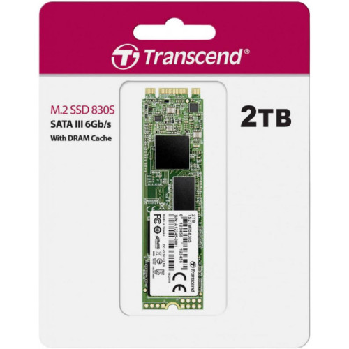 Накопичувач SSD M.2 2280 2TB Transcend (TS2TMTS830S)