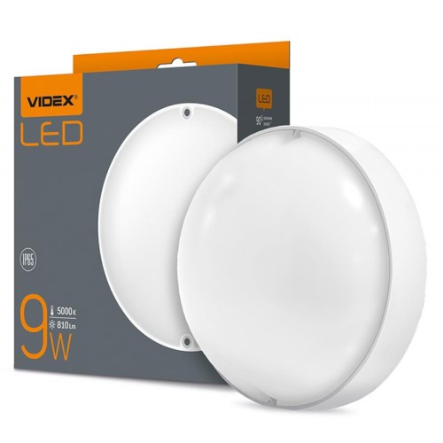 Світильник Videx LED IP65 9W 5000K 220V (VL-BHR-095PW)