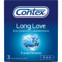 Презервативи Contex Long Love з анестетиком латексні з силіконовою змазкою 3 шт. (5060040300107)