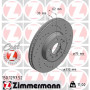 Гальмівний диск ZIMMERMANN 150.1297.52