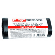 Пакети для сміття PRO service Optimum HD Чорні 35 л 30 шт. (4823071624175)
