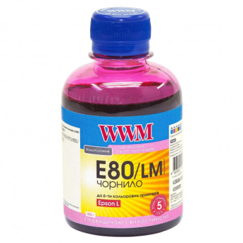 Чорнило WWM EPSON L800 Light Magenta (E80/LM)