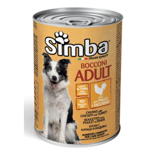 Консерви для собак Simba Dog Wet курка з індичкою 415 г (8009470009027)