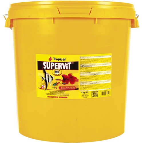 Корм для риб Tropical SuperVit у пластівцях 21 л (5900469704097)