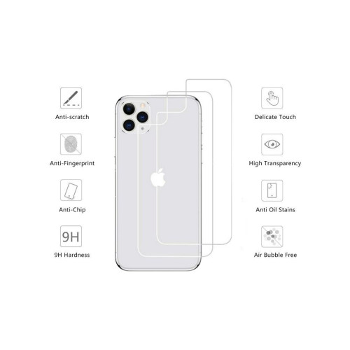 Скло захисне Drobak back panel Apple iPhone 12 pro (232336)