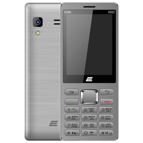 Мобільний телефон 2E E280 2022 Dual SIM Silver (688130245227)