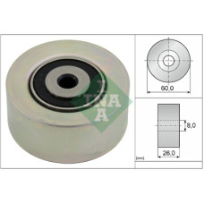 Ролик натягувача ременя INA 531 0550 10