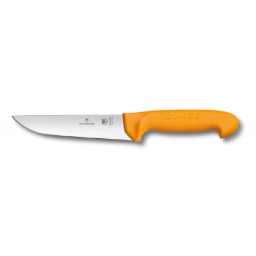 Кухонний ніж Victorinox Swibo Butcher Wide 14см Yellow (5.8421.14)