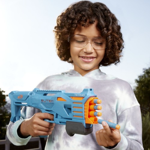 Іграшкова зброя Hasbro Nerf Tetrad QS 4 Нерф Еліт 2.0 (F5025)