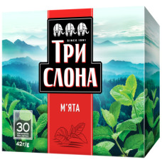 Чай Три Слона "М'ята" 30х1.4 г (ts.79884)