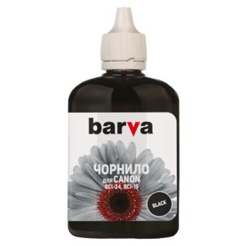 Чорнило Barva CANON BCI-24 90г BLACK (C24-280)