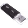 USB флеш накопичувач Silicon Power 64GB Ultima U02 Black USB 2.0 (SP064GBUF2U02V1K)