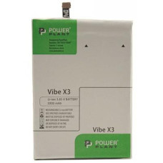 Акумуляторна батарея для телефону PowerPlant Lenovo Vibe X3 (BL256) 3300mAh (SM130092)