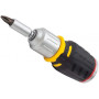 Викрутка Stanley FatMax STUBBY реверсивна + 6 біт (FMHT0-62688)