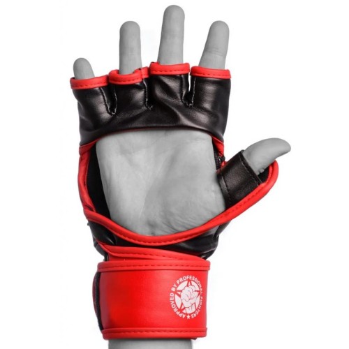 Рукавички для MMA PowerPlay 3058 S Black/Red (PP_3058_S_Black/Red)