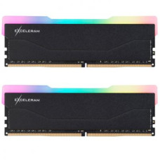 Модуль пам'яті для комп'ютера DDR4 16GB (2x8GB) 3600 MHz RGB X2 Series Black eXceleram (ERX2B416369AD)