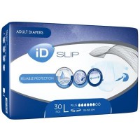 Підгузки для дорослих ID Slip Plus Large талія115-155 см. 30 шт. (5411416048190)