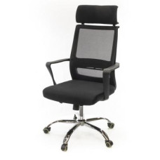 Офісне крісло Аклас Крокус CH TILT Чорне з сірим (10022849)
