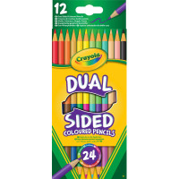Олівці кольорові Crayola двосторонні 12 шт (256356.024)