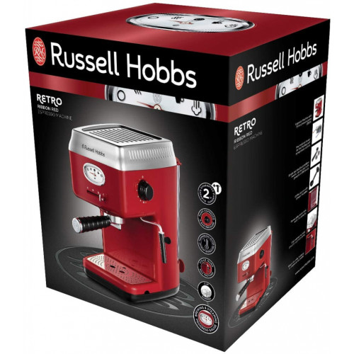 Ріжкова кавоварка еспресо Russell Hobbs Hobbs 28250-56 Retro (28250-56)