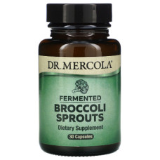 Трави Dr. Mercola Ферментовані паростки Брокколі, Fermented Broccoli Sprouts, (MCL-01776)