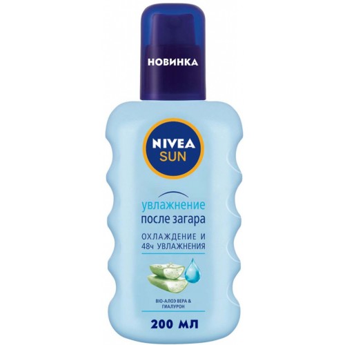 Засіб після засмаги Nivea Sun Освіжаючий спрей Зволоження після засмаги 200 мл (4005900699503)