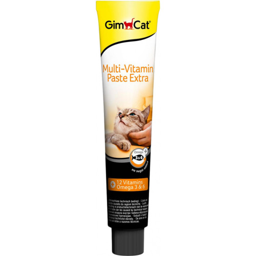 Ласощі для котів GimCat Multi-Vitamin Paste Extra 100 г (4002064401324)