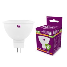 Лампочка ELM MR16 5W PA10 GU5.3 3000K (18-0145)