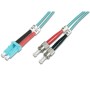 Оптичний патчкорд Digitus LC/UPC-ST/UPC, 50/125, OM3, duplex, 3m (DK-2531-03/3)