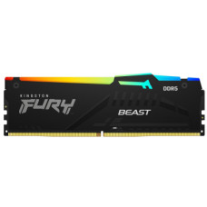 Модуль пам'яті для комп'ютера DDR5 16GB 5600 MHz FURY Beast RGB Kingston Fury (ex.HyperX) (KF556C40BBA-16)