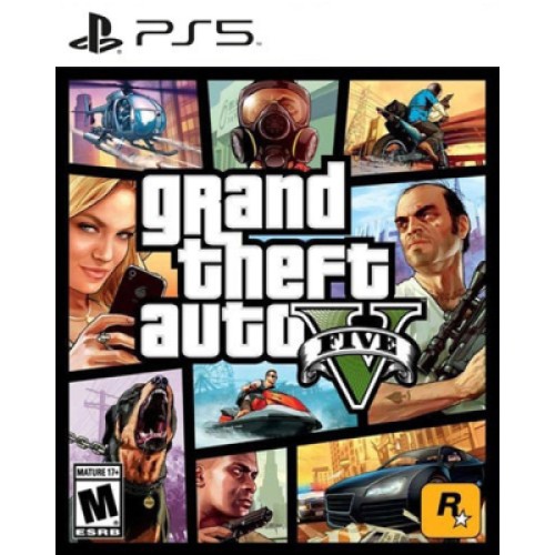 Гра Sony Grand Theft Auto V PS5 [Blu-Ray диск} (5026555431842)