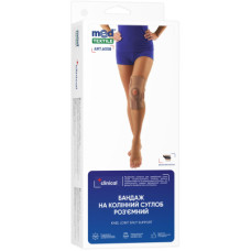 Бандаж MedTextile Бандаж на колінний суглоб розємний, розмір S/M, люксшт (4820137292811)
