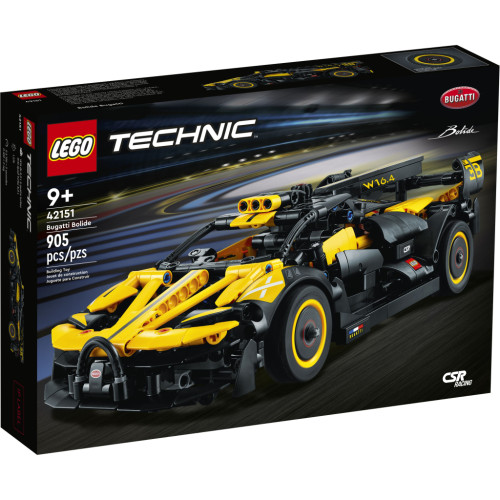 Конструктор LEGO Technic Bugatti Bolide 905 деталей (42151)