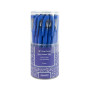 Ручка кулькова Axent Blue floral, синя (AB1049-36-A)